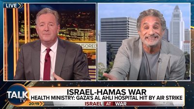 بعد لقاء باسم يوسف.. بيرس مورجان ينشر معاناة الفلسطينيين: هل تهتم إسرائيل بمصير هؤلاء؟