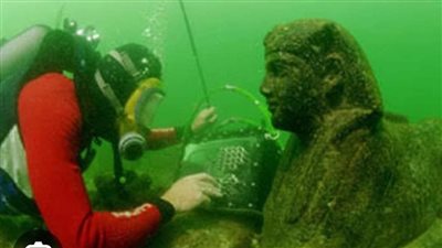 قاعة فريدة للآثار الغارقة بمتحف الإسكندرية القومي| صور