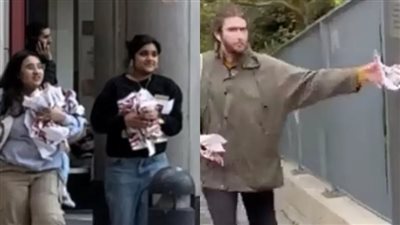 دعمًا لفلسطين.. أمريكيون يزيلون الملصقات الداعمة لإسرائيل من الشوارع