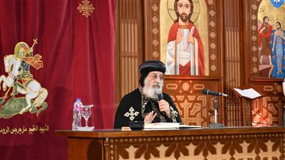 البابا تواضروس يصل إلى الإسكندرية لبدء زيارته الرعوية