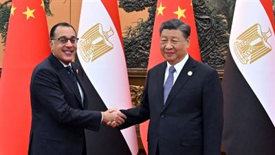 مدبولي يسلم الرئيس الصيني رسالة من رئيس الجمهورية