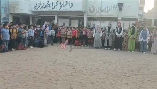 مدارس المنوفية تقف