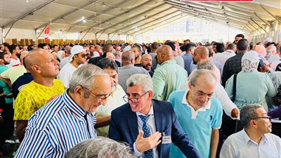 زكريا عزمي يدلي بصوته في انتخابات الزمالك | صور