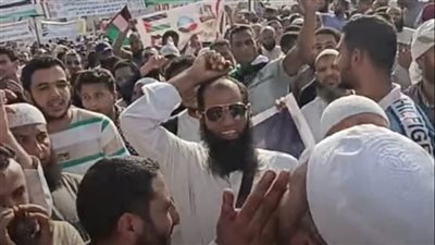 أئمة الأزهر وأعضاء حزب النور يخرجون لتأييد السيسي لمنع تهجير الفلسطينيين وحماية الحدود | بث مباشر
