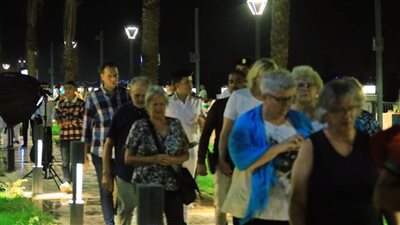 بني سويف تستقبل 4 أفواج سياحية متعددة الجنسيات على متن بواخر نيلية 