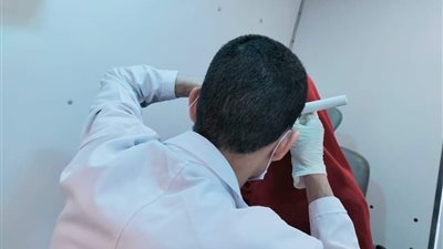 الكشف على 1909 مواطنين في قافلة علاجية بمركز أشمون بالمنوفية