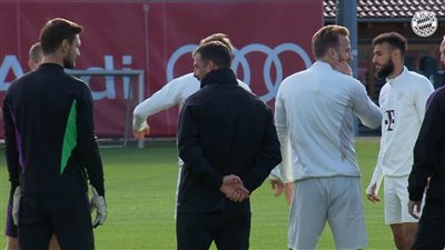 نصير مزراوي يشارك في تدريبات بايرن ميونخ الجماعية بعد نهاية أزمته