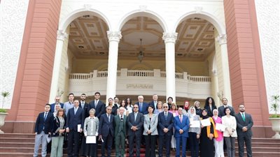 الجامعة البريطانية في مصر تكرم الفائزين في مسابقة جريس العالمية