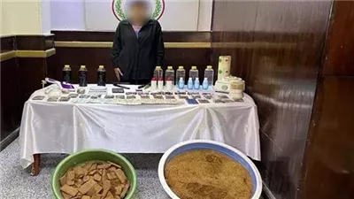 حبس سيدة بتهمة حيازة كمية من المواد المخدرة في الشروق