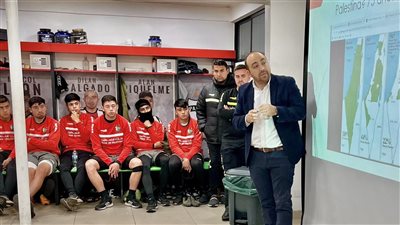 محاضرة من نادٍ بالدوري التشيلي عن تاريخ فلسطين