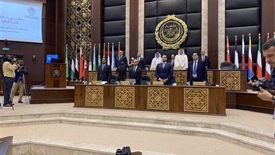 افتتاح أعمال الدورة الـ36 لوزراء النقل العرب بالوقوف دقيقة حداد على أرواح شهداء فلسطين 