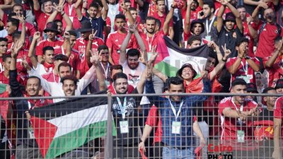 أبو ظبي الرياضية تغلق صوت هتافات جماهير الأهلي الداعمة لفلسطين في مباراة سيمبا
