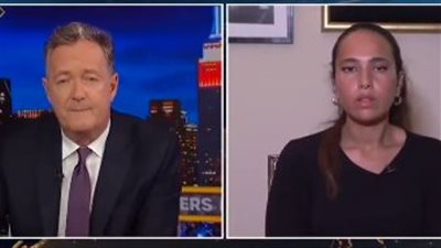 رحمة زين لـ بريس مورجن: إسرائيل طفلة مدللة مصابة باضطراب الشخصية المعادية للمجتمع 