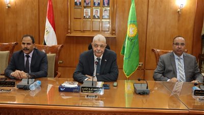 رئيس جامعة المنوفية: نقدم كل الدعم اللازم للطلاب الفلسطينيين الدارسين بكلياتنا