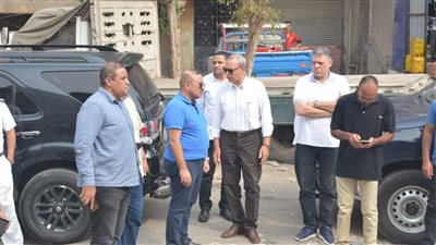 محافظ القليوبية في جولة ميدانية لمتابعة أعمال النظافة والإشغالات بشبرا 