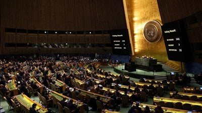 الأمم المتحدة تصوت اليوم على مشروع قرار فلسطيني لإنهاء الاحتلال الإسرائيلي