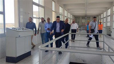 مسئولو الإسكان يتفقدون أعمال المرافق والطرق بمدينة بدر