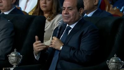 السيسي: مصر تبذل كافة الجهود للتهدئة من حالة الاقتتال والضغط لمرور كافة المساعدات ووصولها غزة