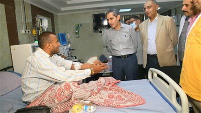 محافظ الغربية يتابع مستشفى زفتى العام والرمد ومركز الإسعاف الرئيسي