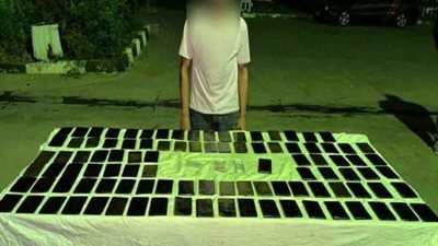 القبض على شخصين بحوزتهما كمية من المخدرات في حملة أمنية بالقاهرة|صور