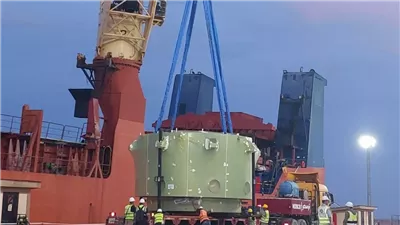 مصر تتسلم ثاني أكبر معدة نووية من روسيا لتركيبها بمحطة الضبعة