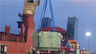  لتركيبها بمحطة الضبعة.. مصر تتسلم ثاني أكبر معدة نووية من روسيا| بث مباشر 