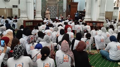 مسجد عبد الرحمن لطفي وكنيسة العذراء مريم ضمن جولات أطفال أهل مصر ببورسعيد