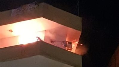 ماس كهربائي السبب.. حريق هائل بإحدى الشقق السكنية بالأقصر