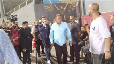 الخطيب يزور المران الأخير للأهلي لتحفيز اللاعبين قبل مباراة صن داونز | بث مباشر