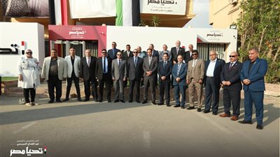 حملة المرشح الرئاسي عبد الفتاح السيسي تستقبل وفدا من نقابة التعليم والبحث العلمي