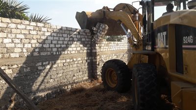 استرداد فدان و19 قيراطًا من الأراضي الزراعية المتعدى عليها بالدقهلية 