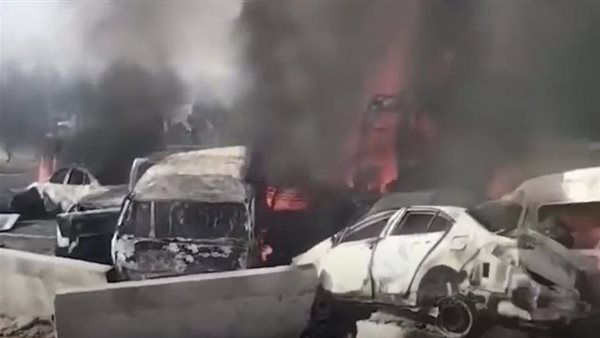 حادث الطريق الصحراوي