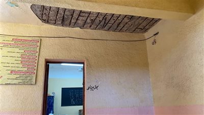 أول تعليق لتعليم الدقهلية بعد سقوط أجزاء من سقف مدرسة ابتدائية