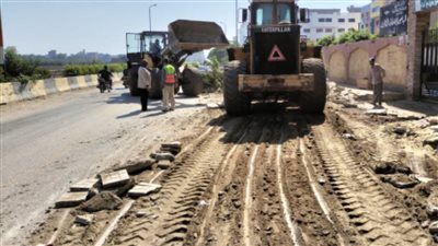 محافظ المنوفية: رصف 7 شوارع رئيسية في سرس الليان والباجور بقيمة 71 مليون جنيه
