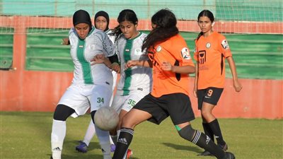 فريق المصري للكرة النسائية يخسر على ملعبه أمام البنك الأهلي 1/2