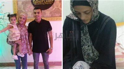 حاضنة هدومه وبتعيط.. زوجة شاب مات دفاعا عن التوكتوك الخاص به بالمنوفية: مين هيربي بنتك