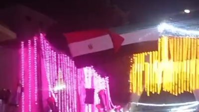 تضامنًا مع غزة.. علم فلسطين يظهر في احتفالات أهالي قنا بمولد السنجق | بث مباشر