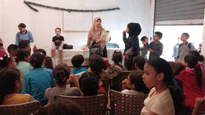 قصور الثقافة تنظم فعاليات متنوعة للأطفال بمستشفى 57357 وروضة السيدة | صور