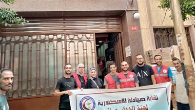 صيادلة الإسكندرية: قوافل الخير المتجهة لمعبر رفح تستعد لتوصيل التبرعات إلى غزة