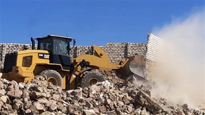 إزالة 62 حالة تعد على أراضي الدولة بأسوان