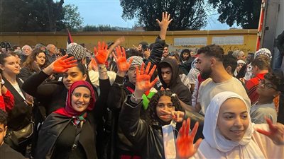 مسيرة احتجاجية في روما ضد العدوان الإسرائيلي على غزة | صور