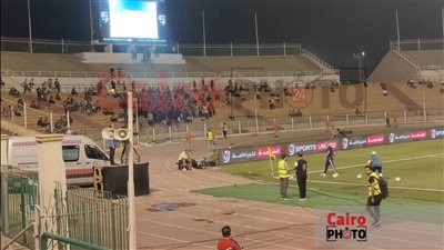 حضور ضعيف من جماهير الأهلي في مباراة المقاولون العرب بالدوري الممتاز | بث مباشر