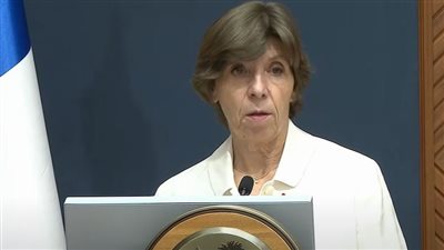  وزيرة الخارجية الفرنسية: الفلسطينيون لهم الحق في العيش بسلام.. وندعم حقهم في إقامة دولة مستقلة