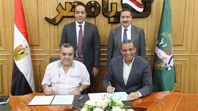 بروتوكول تعاون لإنشاء موقف نموذجي بقويسنا في المنوفية للقضاء على العشوائية