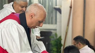 رئيس أساقفة الكنيسة الأسقفية ببورسعيد يثبت أعضاء جدد بالكنيسة| صور