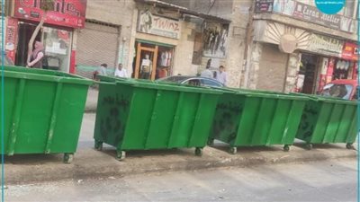 توزيع 170 صندوق جمع قمامة في 5 أحياء بالإسكندرية
