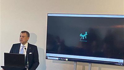 وزير السياحة يعقد مؤتمرًا صحفيًا على هامش بورصة لندن الدولية للسياحة| صور 