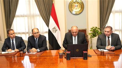 وزير الخارجية يعقد اجتماعا مع ممثل الشئون الخارجية بالاتحاد الأوروبي حول غزة