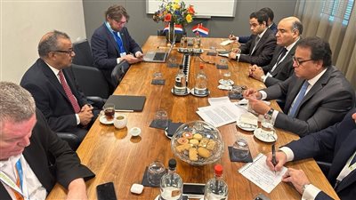 عبد الغفار يبحث مع الصحة العالمية خطط توسيع نطاق المساعدات لسكان غزة