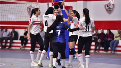 فريق سيدات طائرة الزمالك يهزم هليوبوليس في الدوري